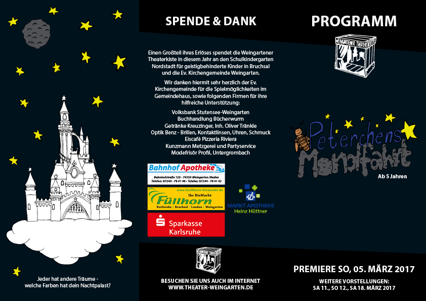 Programmheft Mondfahrt